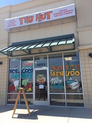 Shopfront of the Tiki Hut