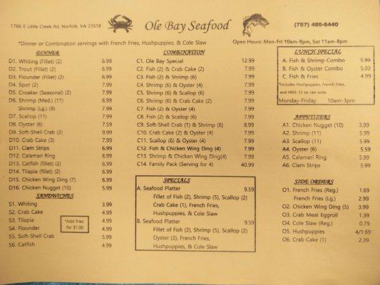 Ole Bay Seafood
