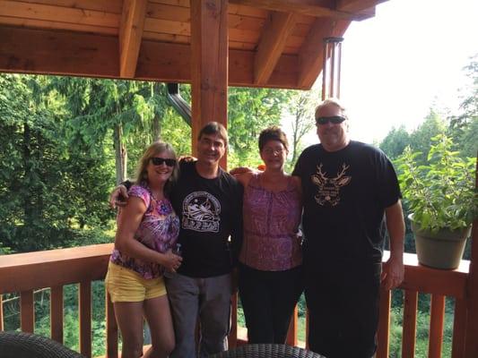 My friends who begged me to get my own attorney.