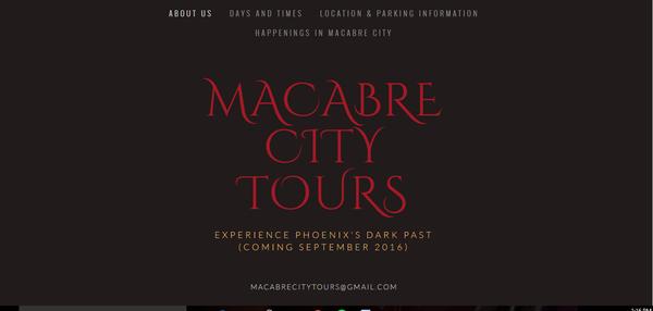 Macabre City Tours