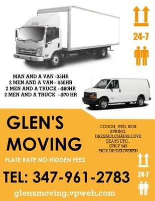 GLEN'S MOVING