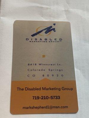 The Disabled Marketing Group