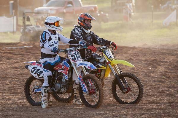 Two best friends hanging out.  Braaaap!!!