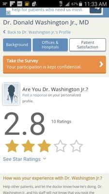 Washington Donald L, MD