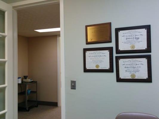 Some of Dr. Riggs' many credentials...