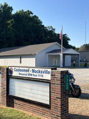 Cooleemee/Mocksville Memorial VFW Post #1119
7722 NC 801
Cooleemee NC 27014