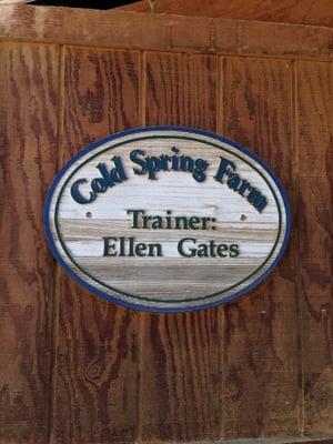 This is the sign out side our office at sycamore trails!!