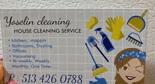 Yoselin Cleaning House