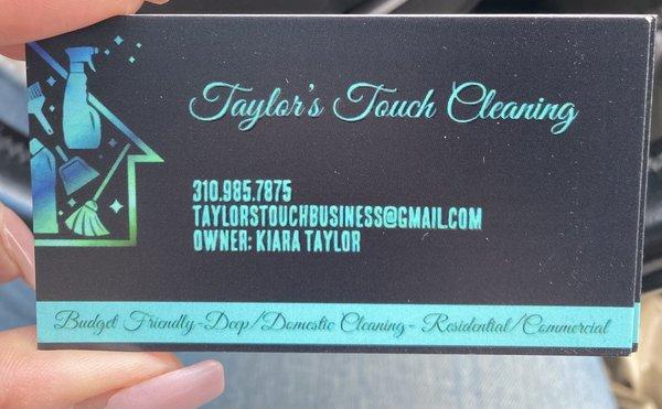 Taylor’s Touch Cleaning