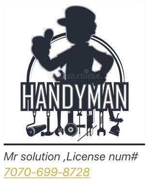Mr solution handyman