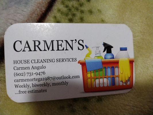 Carmen's House Cleaning Services