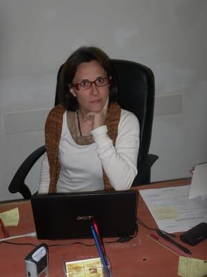 Avv. Cristina Zanardi in her US branch.