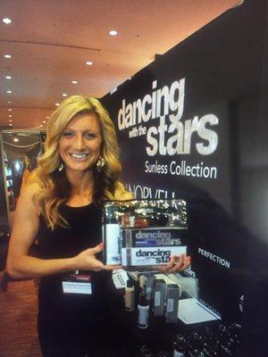 Courtney Fredericks Season 19 Dancing With the Stars Airbrush Technician