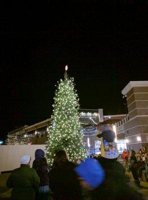 Legends Christmas tree Lighting
