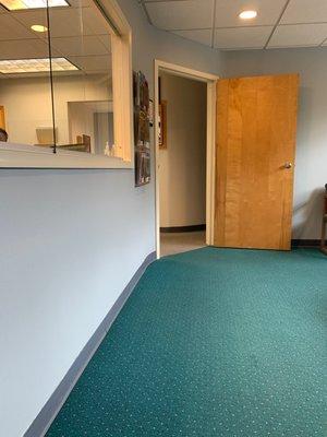 In dentist office for my wife . I used to be a patient also and left. Now I remember