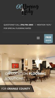 OC Flooring Lady
