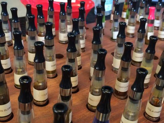 Over 350 flavors with your choice of nicotine and VG/PG ratio. All of our juice are made-to-order!