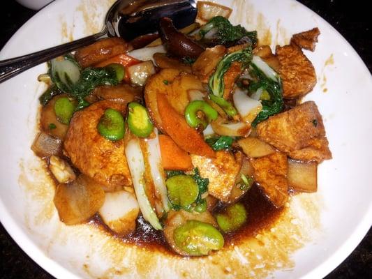 House style tofu and veggies