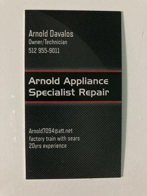 Arnold Appliance Specialist Repair