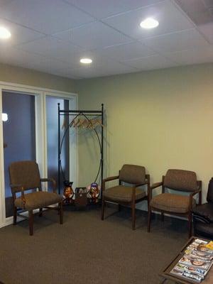 Coat rack & Mr. Potato Head for the kids!