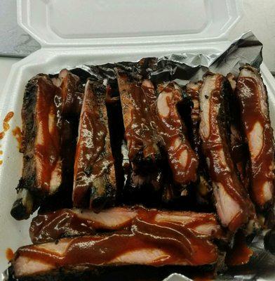 Fat Bellys' Smoked Ribs