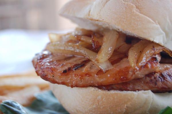 Bifanas - marinated pork loin cutlets