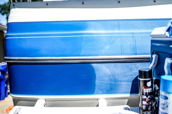 Boat care - cut and polish