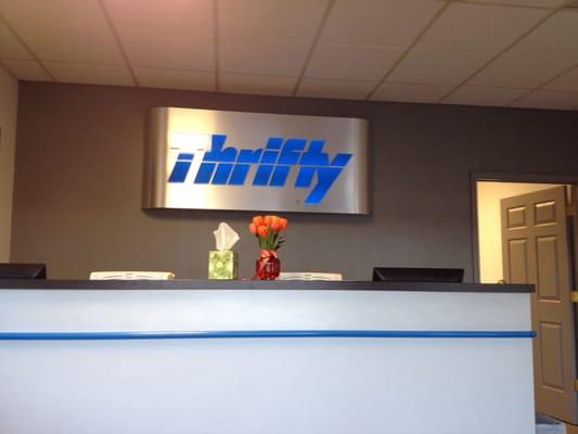 Yep. She's in the back reading a book. Craziest service ever.