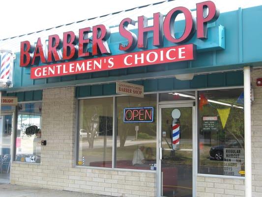 At this barber shop you are treated as a person, not a percentage!