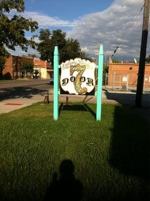 Another view of sign