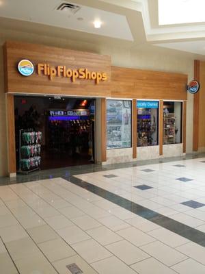 Storefront in the mall.