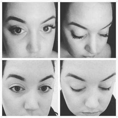 Bottom before. Top after