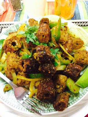 Chicken something something $12