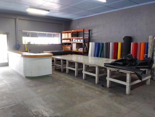 We specialize in creating custom truck tarps as well as repairing torn tarps from wear & tear or faulty workmanship.