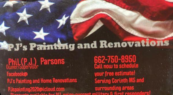 PJ’s Painting and Home Renovations