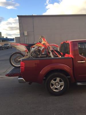 Final result. Completely rebuilt bike. With extras