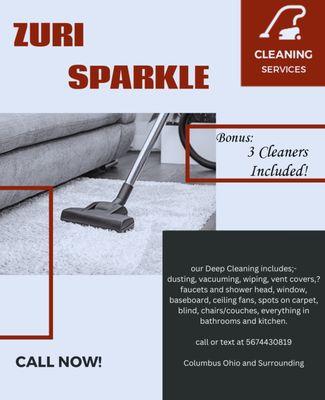 Zuri Sparkle Cleaning Services