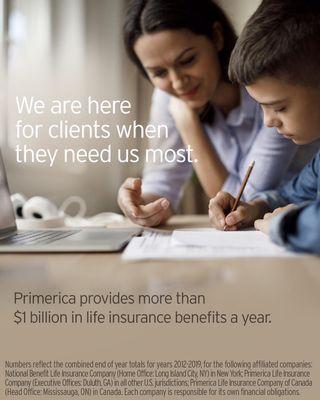 Primerica is devoted to the financial health of working families during these unprecedented times.