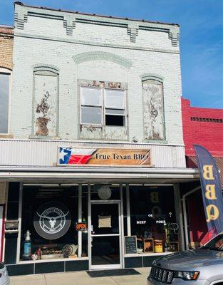 True Texan BBQ storefront