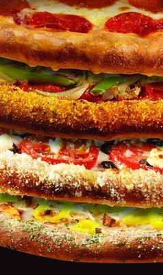 Marco's Free Crust Toppers Garlic Butter Crust Topper Romasan Crust Topper Parmesan Crust Topper