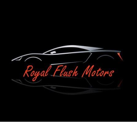 Royal Flush Motors sign