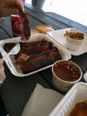 Ribs and briskets