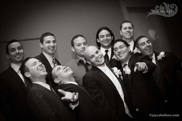 amazing wedding party