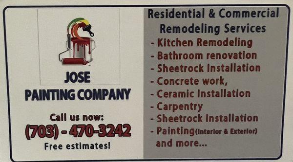 Jose Painting Contractor
