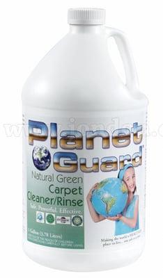 We proudly use Planet Guard cleaning solutions.