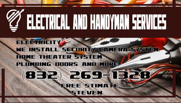 Electrician And Handyman services
