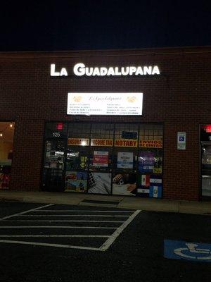 What a coincidence because I went to Guadalupe and got invited home by a girl named Ana