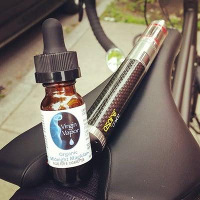 Organic e-liquids like Midnight Magician from Virgin Vapor are the perfect choice for health-concious papers!