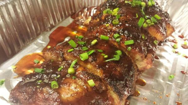 Thai ribs (Dry rub and BBQ available)
