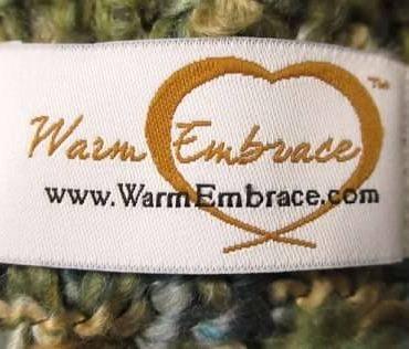 Each blanket comes with our unique trademark label.